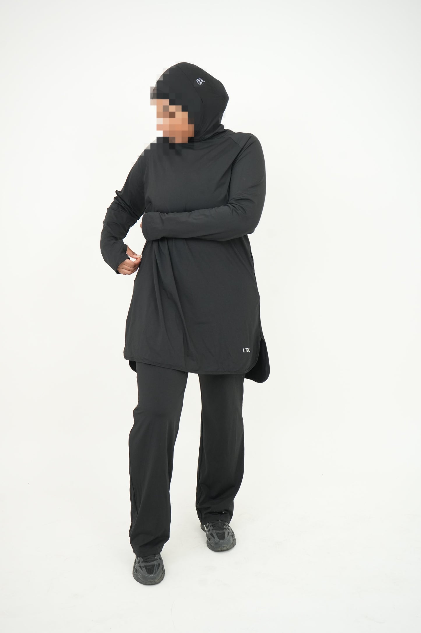 Ensemble nylon noir