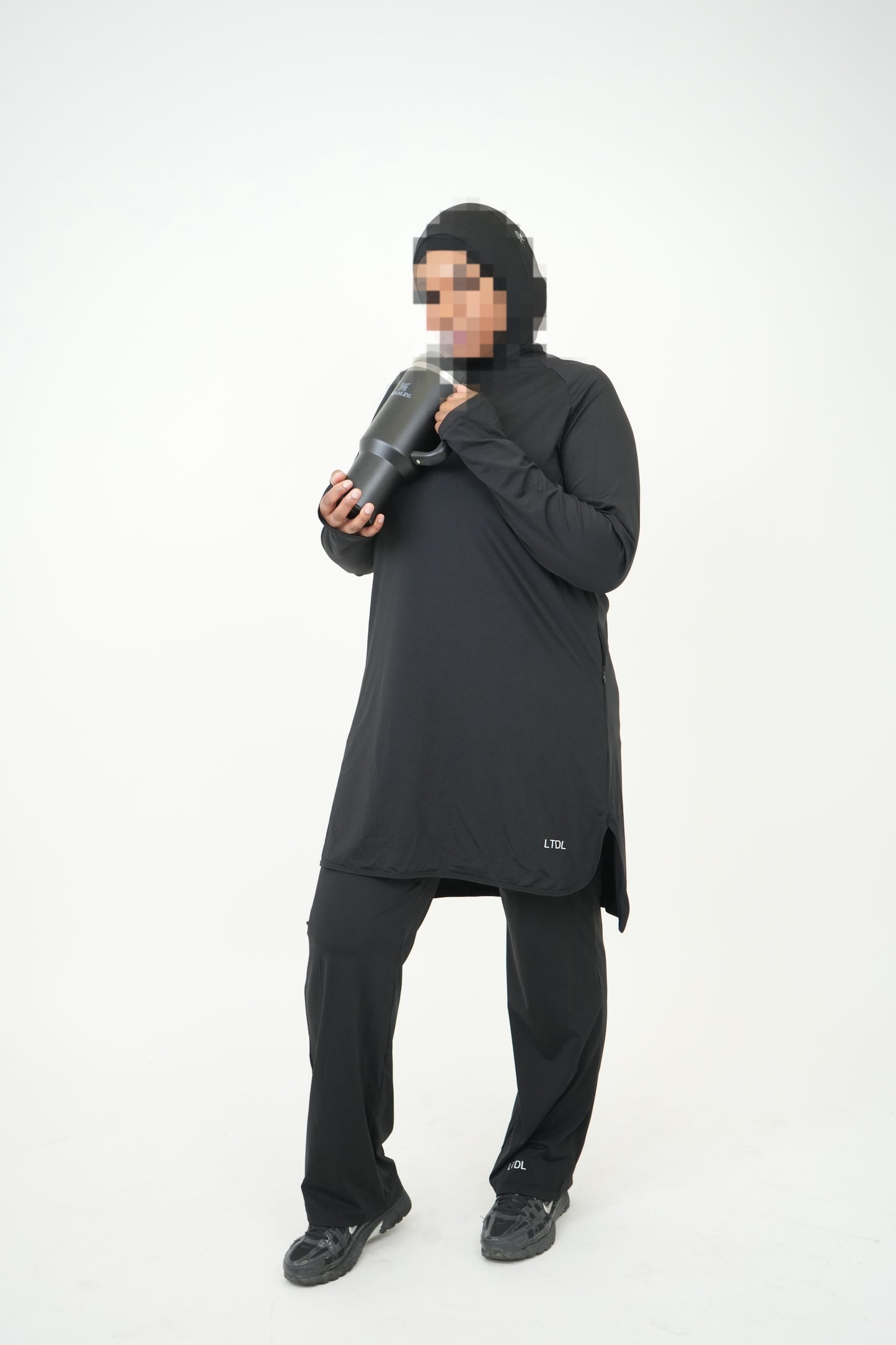 Ensemble nylon noir